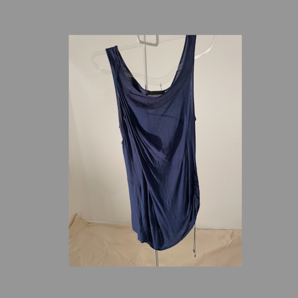 NWOT Dress with side ruching
